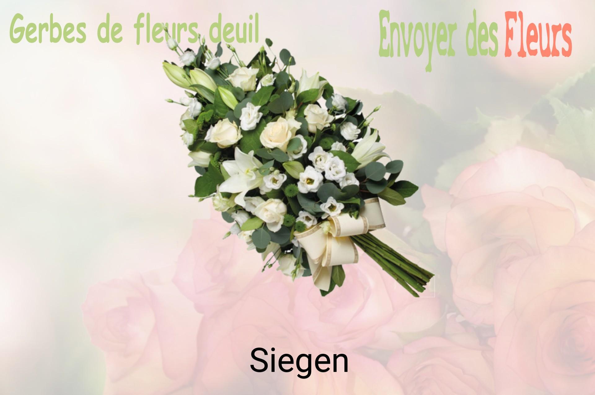 Gerbe de fleurs de deuil livrée à Siegen